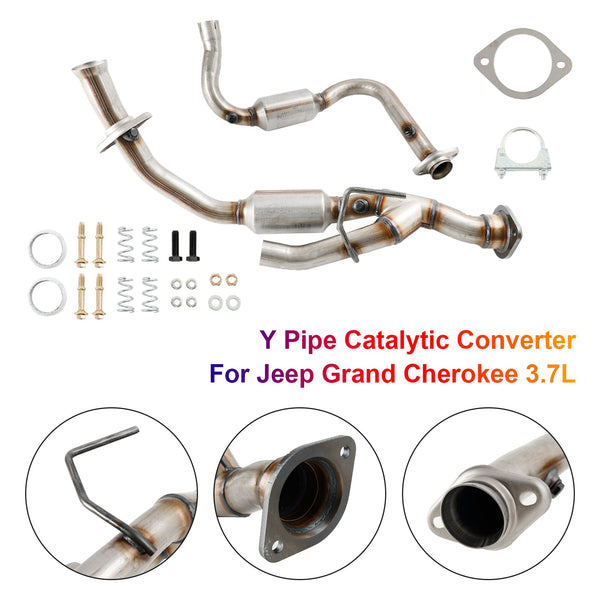 Tuyau en Y Jeep Grand Cherokee 3,7 L 2006-2010 avec convertisseurs catalytiques génériques