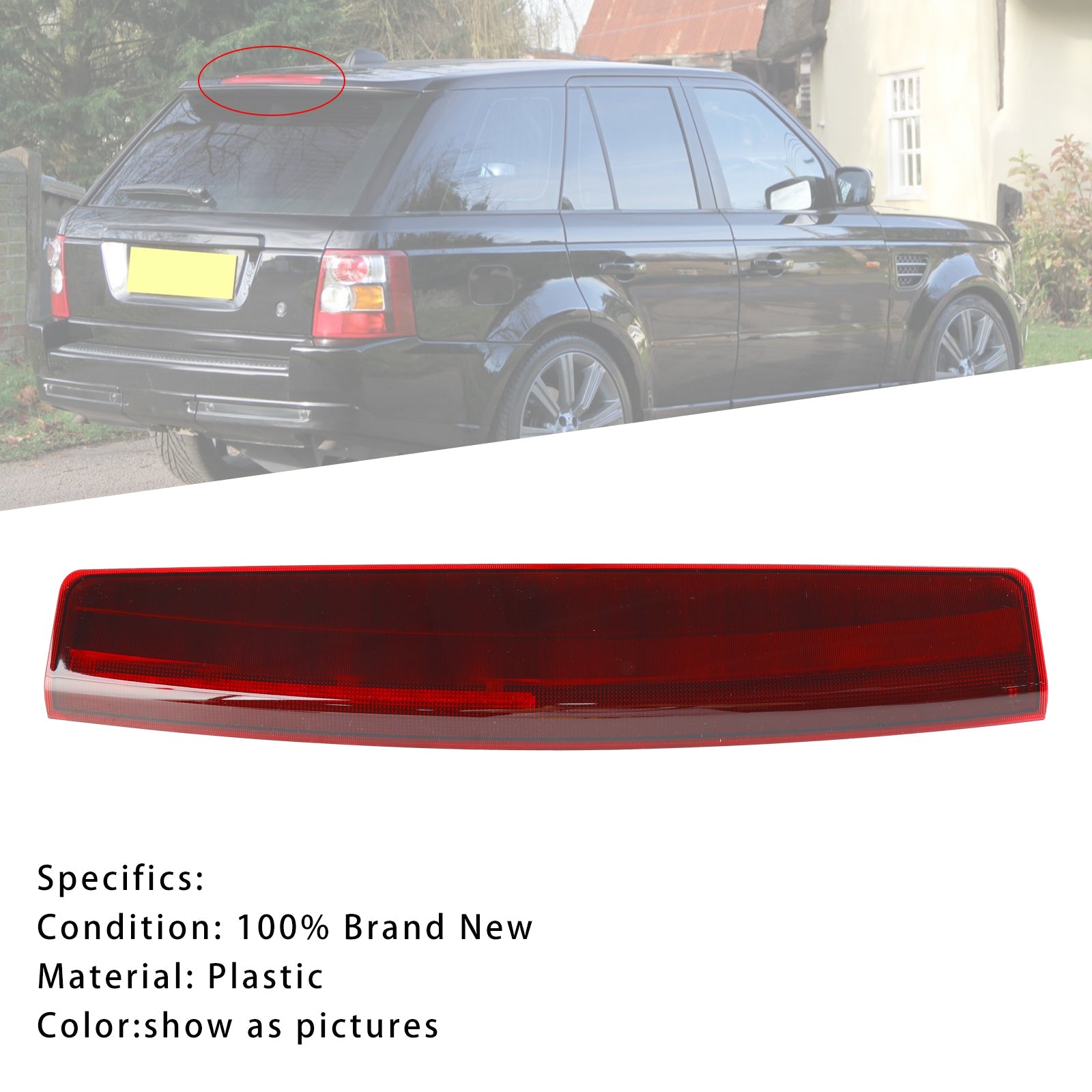 2006-2009 Land Rover Range Rover Sport Třetí brzdové světlo XFG000071