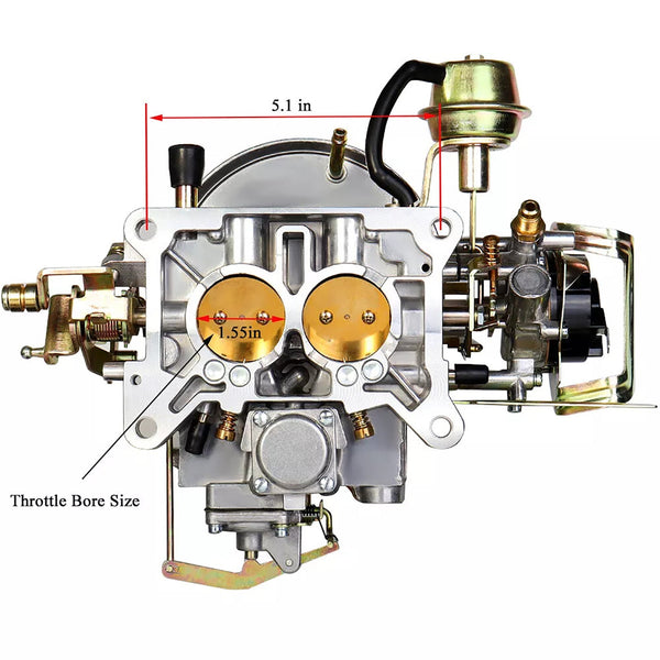 1964-1979 Ford F350 Engine 289 302 351 Cu 2 Barrel Carburetor Carb 2100A800 Generic