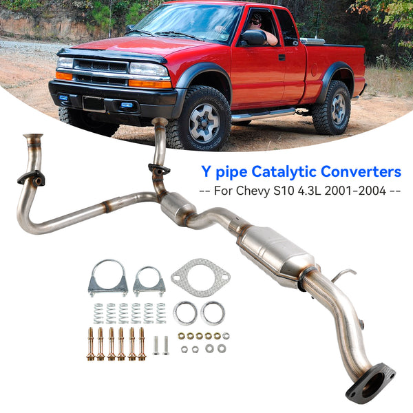 2001-2004 Chevy S10 4.3L Y-rörskatalysatorer Generic