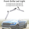 2015-2023 Ford Ranger T7 T8 Främre stötfångargrill Grill Vit Led-ljus Generisk