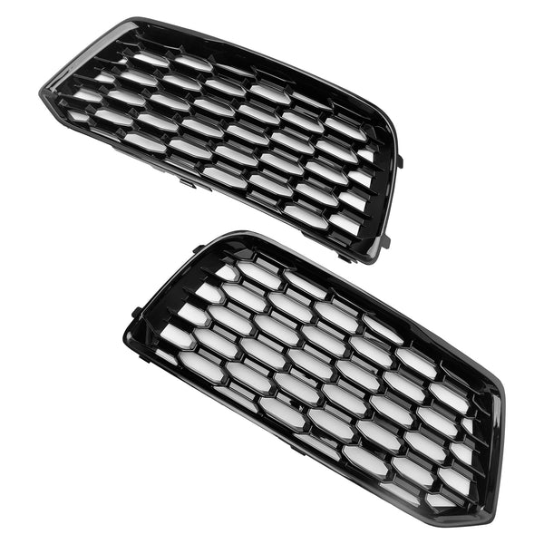 2018-2022 Audi Q5 2st främre stötfångarskydd Grill Grill Bezel Insert Mesh 80A807679D Generic