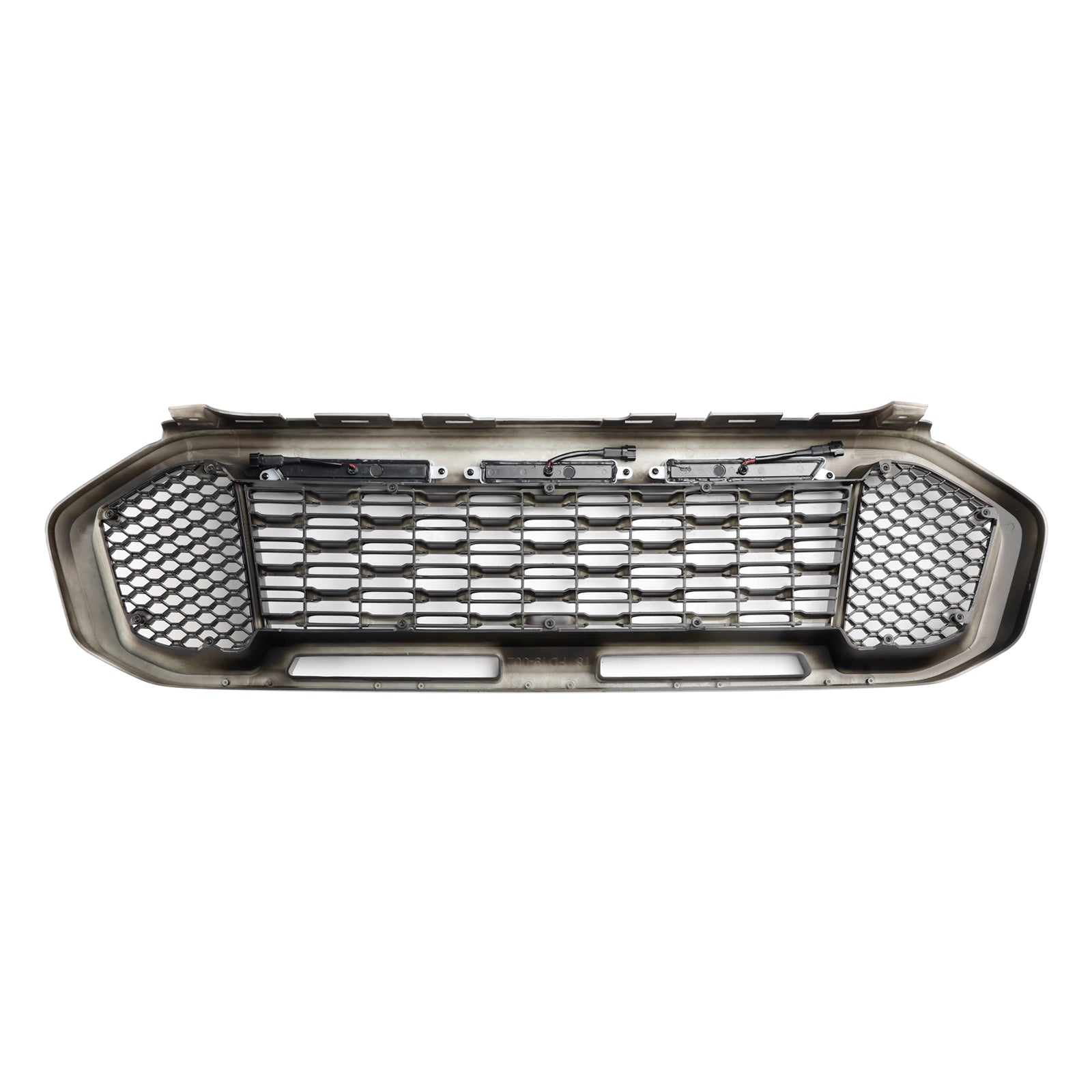2019-2023 Ford Ranger Black Front Bumper Grille T8 W/LED Light