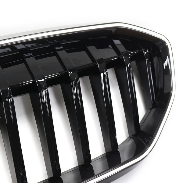 2019-2022 BMW 3-serie G20 Glossy Black Kidney Grille Grill 51138072085 Generisk