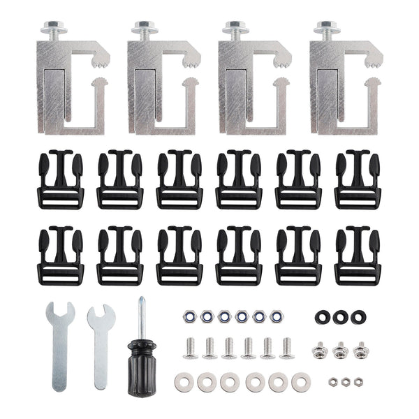 Toyota Tacoma 2016-2023 4-dørs 5ft myk lastebil topper