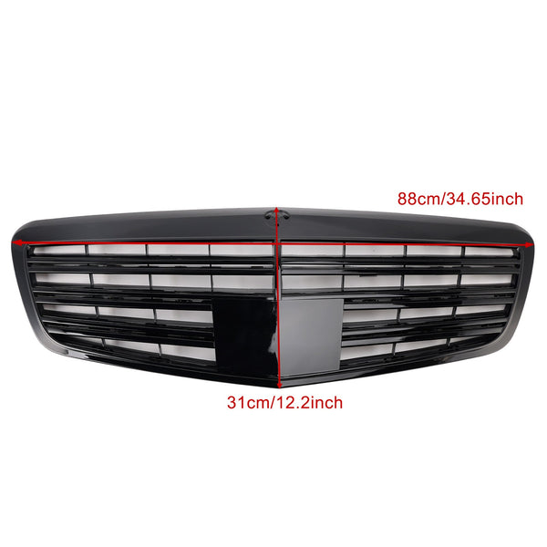 Front Grill Grille Fit Mercedes Benz S-Class W221 S550 S600 S63 S65 2010-2013
