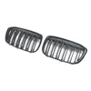 2016-2018 BMW X1 F48 F49 2PCS Glanzend Zwart Front Nier Grill Grille Generiek