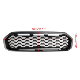 2019-2023 Ford Ranger T8 Front Bumper Grill Grille Black W/LED Light