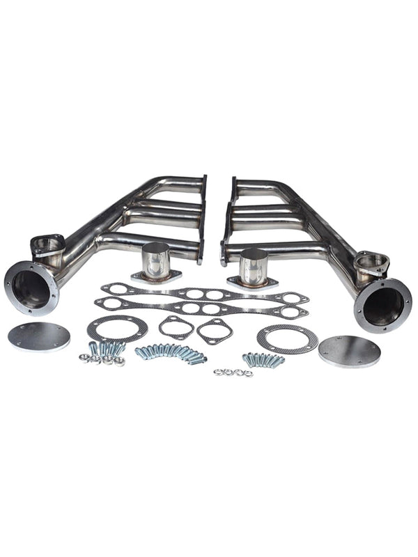 265-400 Cu. In. Standard, Vortec, and D-port ZZ-4 heads Exhaust Manifold Header