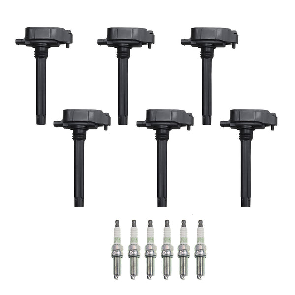 2019-2021 Ram 1500 3.6L 6pcs Bobina de ignição + vela de ignição UF807 0221504044 Genérico