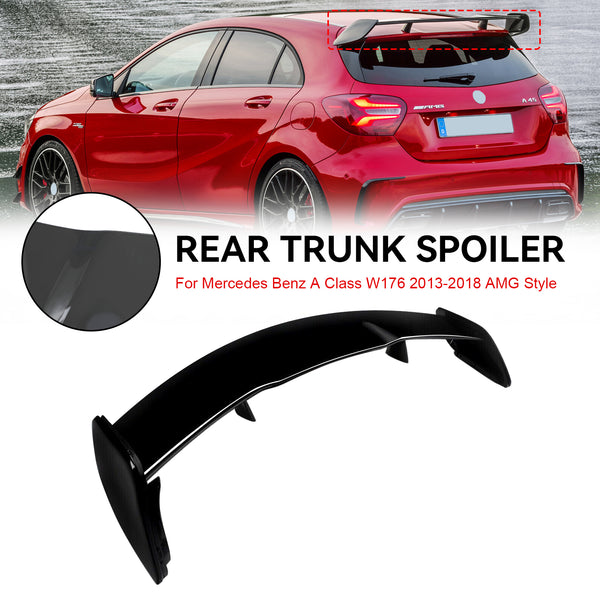 2013-2018 Mercedes Benz A-klassW176 AMG Style Black Rear Roof Spoiler Wing Generic