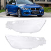 2016-2018 BMW F30 3 Series 2PCS Xenon Headlight Headlamp Clear Lens Cover 63117419630 63117419622 Generic