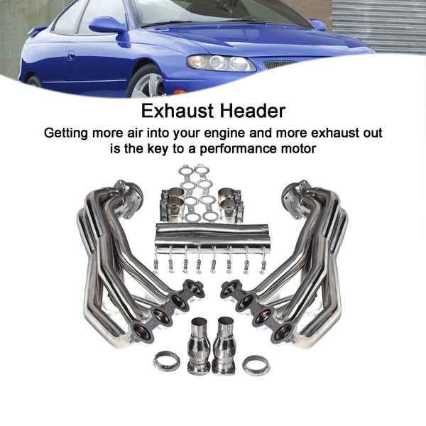 2005-2006 PONTIAC GTO LS2 6.0L V8 coletor de escapamento de aço inoxidável genérico