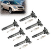 2004-2006 Lexus RX330 3.3L V6 6x bobine d'allumage + bougie d'allumage UF510 générique