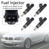 4PCS Fuel Injector 13537506158 Fit BMW 116i 120i 316i 318i 320i X3 Z4 7506158