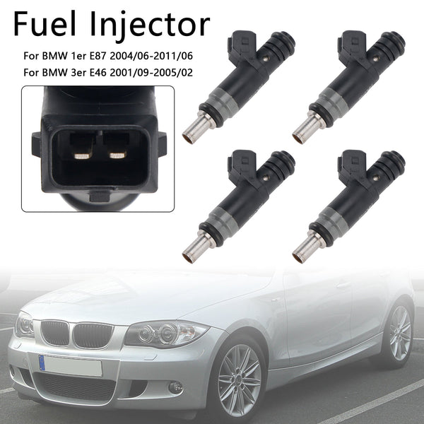 4PCS Fuel Injector 13537506158 Fit BMW 116i 120i 316i 318i 320i X3 Z4 7506158