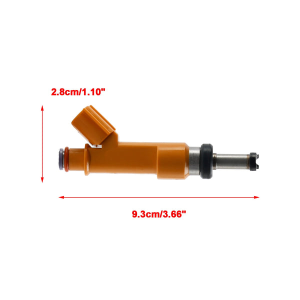 10.2014-11.2017 Maruti Swift Dzire 2nd Gen 1.2L Fuel Injectors 15710M83P00 Generic