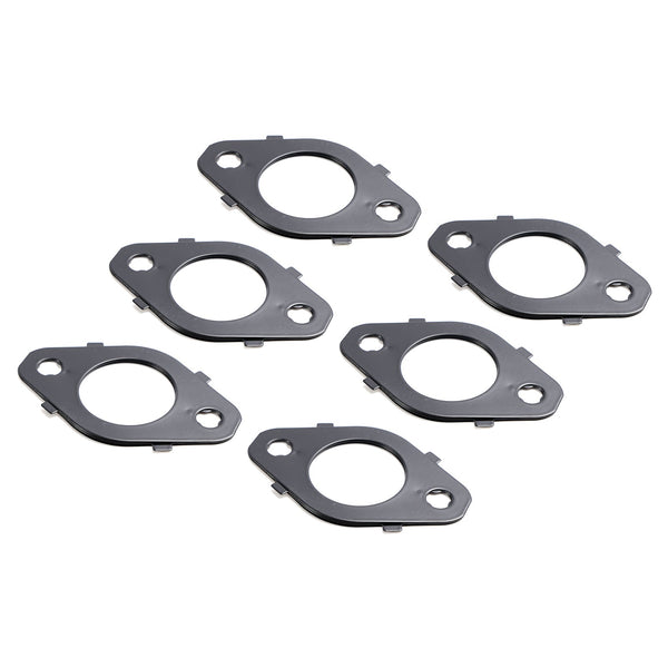 1998-2015 Dodge Ram Cummins Turbo Diesel 2500 3500, 5.9L 6.7L 24V ISB ISBE Common Rail Engine 6x Exhaust Manifold Gasket 5447591 5266422 Generic