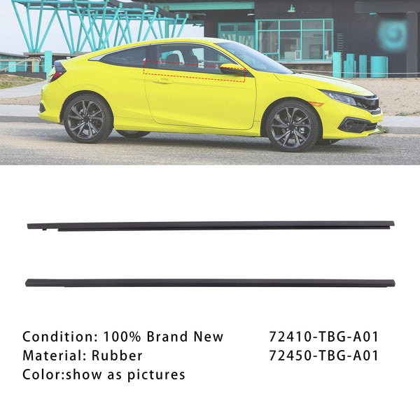 2016-2020 Honda Civic 2-dørs 2 stk