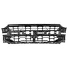 Black Front Bumper Grille Grill Fit Ford F150 2024+ With LED