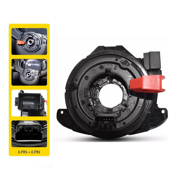 VW Polo V (6R1, 6C1) Spirálové kabelové hodiny pružiny Squib 6C0959653 2Q0959653 Generic