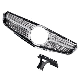 Front Bumper Grille Grill Fit Mercedes E-Class W207 C207 2009-2013 Coupe