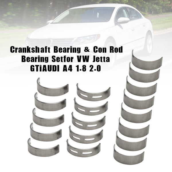 2009-2014 Volkswagen Jetta GLI Crankshaft Bearing & Con Rod Bearing Set 06H105701R 06H105704P