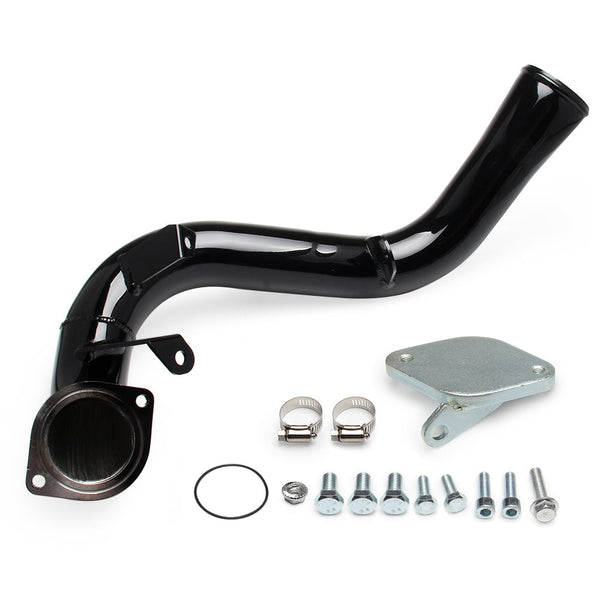 2007.5 Chevy Silverado 2500 HD Classic 6.6L V8 DIESEL OHV Turbocharged EGR Delete Kit & Passenger Up-Pipe & Intake Tube