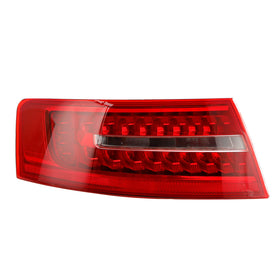 2009-2011 Audi A6 C6 Sedan Esquerda Exterior Tronco LED Luz Traseira Lâmpada 4FD945095B Genérica