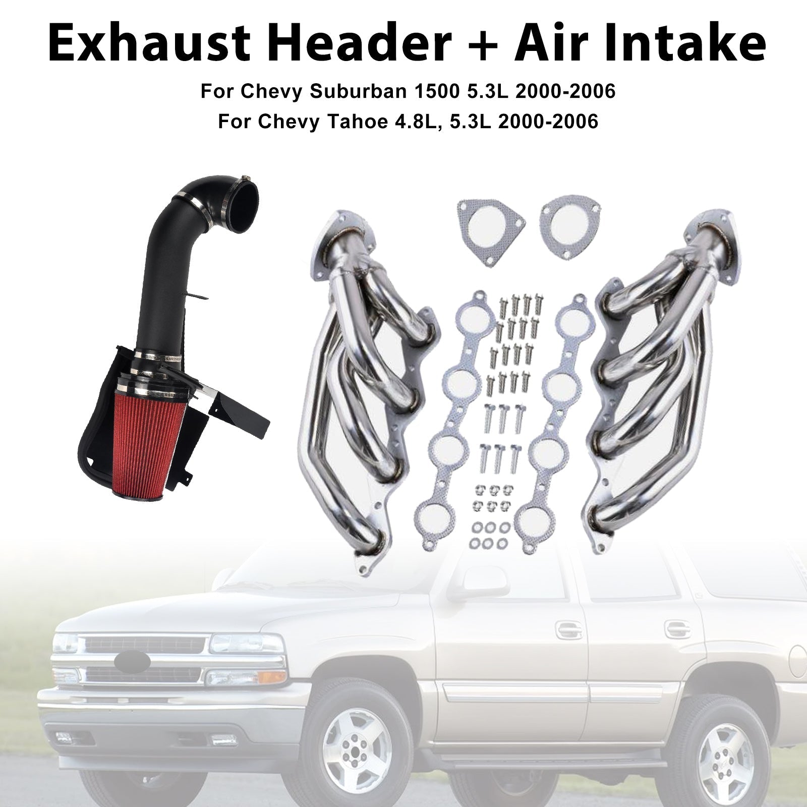 Collettore di scarico della presa d'aria adatto a Chevy Fit GMC Avalanche Silverado 2000-2006