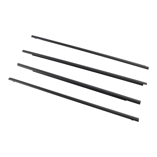 2001-2007 Nissan X-trail 4PCS Vinduværslist tetningsbelte 80821-8H300 80820-8H300 Generisk