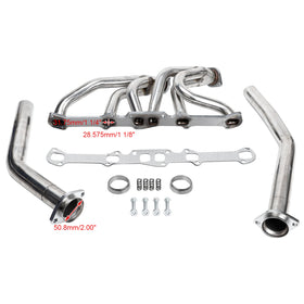 1966-1974 Ford Bronco 2,8 L, 3,3 L en acier inoxydable collecteurs d'échappement pour Ford Mustang générique