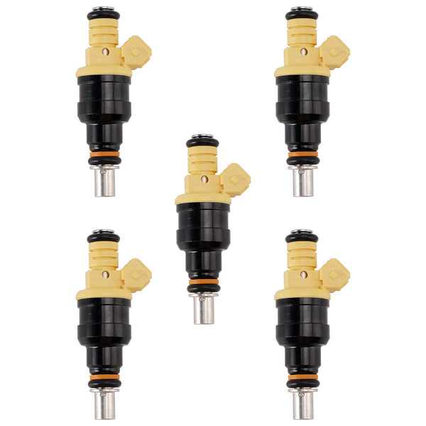5PCS Fuel Injector 0280150779 Fit Volvo 850 2.4L 2.0L I5 1991-1997 852-12141