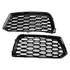 2018-2022 Audi Q5 2 stuks voorbumperafdekking grill grille bezel insert mesh 80A807679D generiek