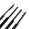 2010-2015  Toyota Prius 4PCS Door Glass Belt Outer Molding Weatherstrip