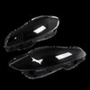 Pair Front Headlight Lens Cover Shell Clear For Jaguar XJ XJL 2010-2019