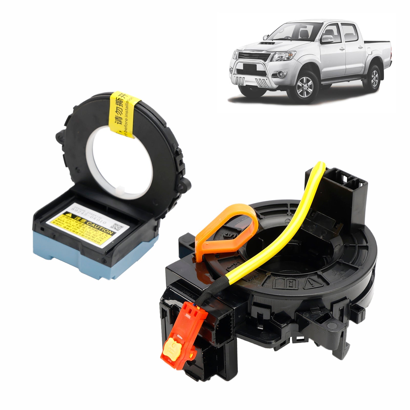 2005-2015 Toyota Hilux III GGN15 GGN25 GGN35 KUN16 KUN26 Airbag Relógio Primavera Squib Sensor de ângulo de direção 89245-0E020