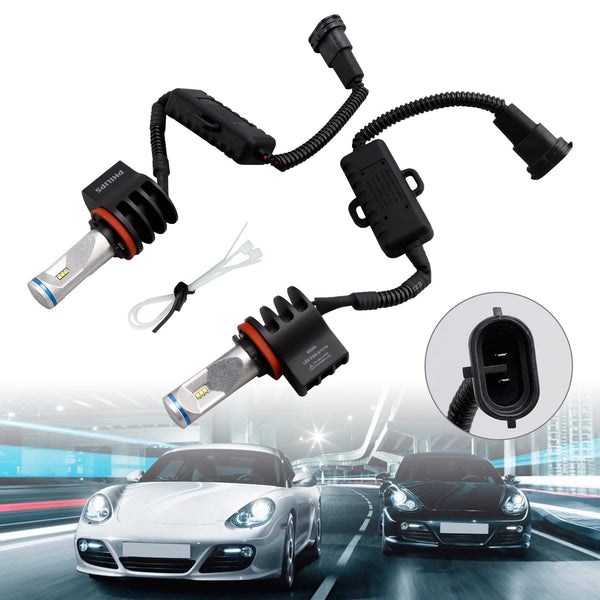 Philips Car Light LED-FOG 12V10W 6000K H8/H11/H16 12834UNIX2 GENICO