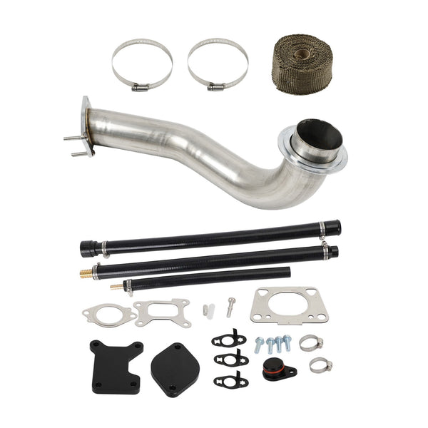 Kit di eliminazione del dispositivo di raffreddamento della valvola EGR e del downpipe per Chevy GMC Duramax Diesel 6.6 L5P da 3,5