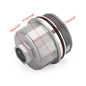 2002-2006 BMW Mini Cooper w/o supercharged option Oil Filter Housing Cover Cap 79J106 04693352AA Generic