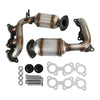 2004-2007 Toyota Highlander 3.3L Manifold Bank 1 e BANK 2 Conversores Catalíticos Genéricos