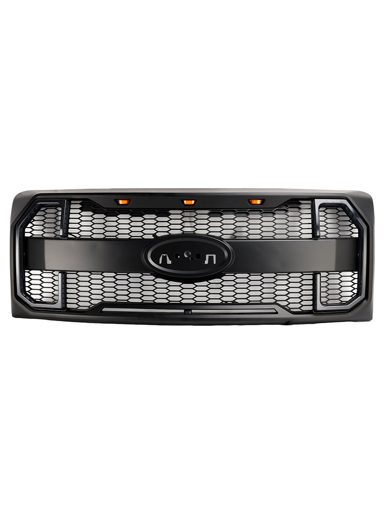 2009–2014 Ford F150 mattschwarzer Raptor-Stil Frontstoßstangengrill, generisch