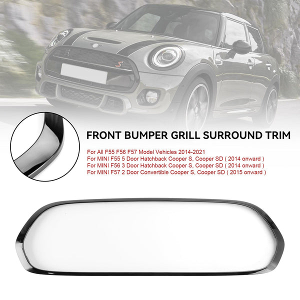 2014+ Mini F56 3-dörrars Hatchback Cooper S, Cooper SD Front Grille Surround 51137449207 Generic