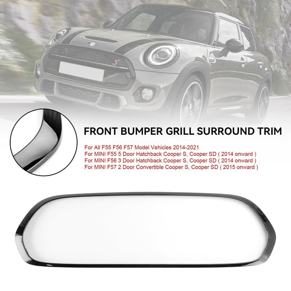 2015+ Mini F57 2 Dörrar Cabriolet Cooper S, Cooper SD Front Grill Surround 51137449207 Generic