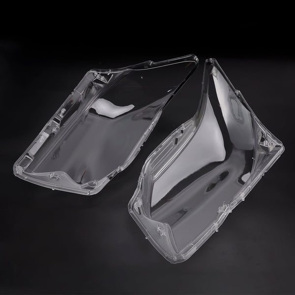 2Pcs Front Headlight Lens Shell+Seal Glue For Lexus GX460 2020-2023 US