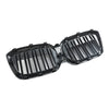 2021.9-2024 BMW IX3 G08 LCI Grille de calandre avant noire brillante générique