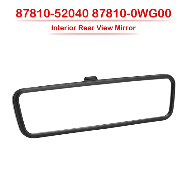 2003-2019 Toyota(Celica, Echo, Prius, Prius C, Prius V, RAV4, Yaris) Scion(tC, xB, xD) Interior Rear View Mirror 87810-52040 87810-0WG00 Generic