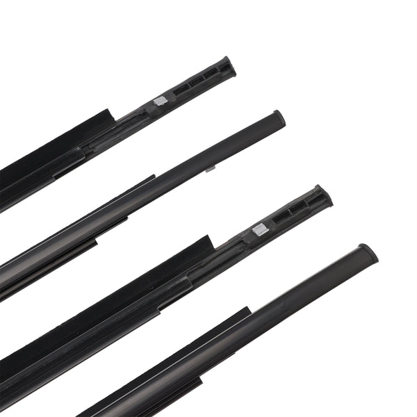 2006-2013 Toyota Yaris Hatchback 4 STK Dørglassbelte Ytre lister værlist