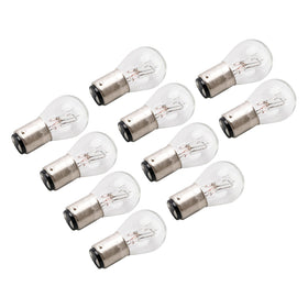 OSRAM 10PCS Car Light Tubular Lamp bulb P21/5W BAY15D 12V 21/5W 7528 Generic