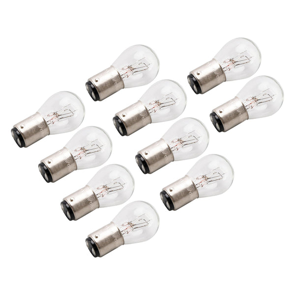 OSRAM 10PCS Car Light Tubular Lamp bulb P21/5W BAY15D 12V 21/5W 7528 Generic
